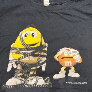 M&M's Black Graphic T-Shirt